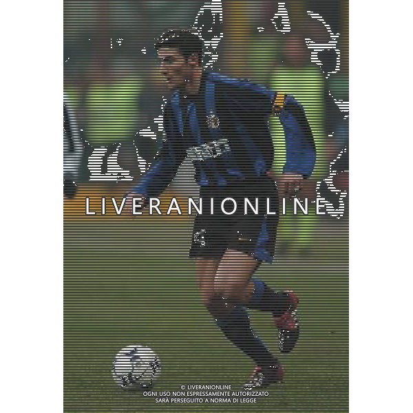Milano 22/01/2004 coppa italia TIM CUP 2003/04 inter-udinese 3:1 nella foto zanetti javier ph marco luzzani/ag aldo liverani s.a.s.