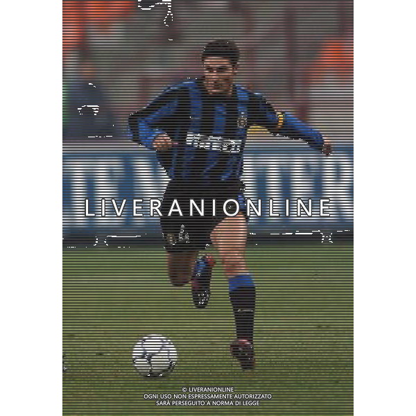 Milano 22/01/2004 coppa italia TIM CUP 2003/04 inter-udinese 3:1 nella foto zanetti javier ph marco luzzani/ag aldo liverani s.a.s.