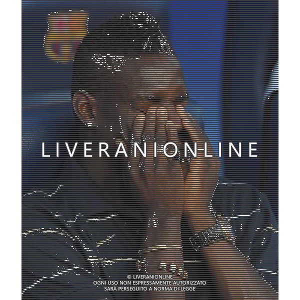 Barcellona-Inter Champions League 2009/2010 Semifinale Ritorno Barcellona - 28.04.2010 Nella Foto: MARIO BALOTELLI IN PANCHINA /Ph.Vitez-Ag. Aldo Liverani