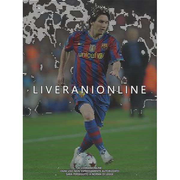Champions League 2009/2010 Semifinale Ritorno Barcellona - 28.04.2010 Barcellona-Inter Nella Foto:MESSI LIONEL /Ph.Vitez-Ag. Aldo Liverani