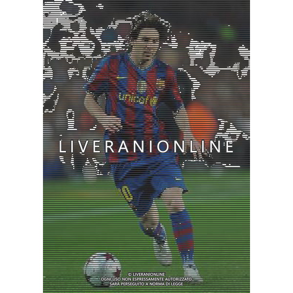 Champions League 2009/2010 Semifinale Ritorno Barcellona - 28.04.2010 Barcellona-Inter Nella Foto:MESSI LIONEL /Ph.Vitez-Ag. Aldo Liverani