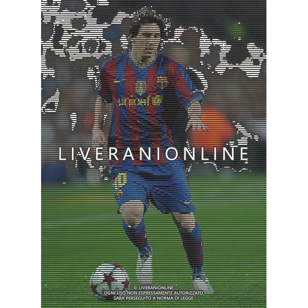 Champions League 2009/2010 Semifinale Ritorno Barcellona - 28.04.2010 Barcellona-Inter Nella Foto:MESSI LIONEL /Ph.Vitez-Ag. Aldo Liverani