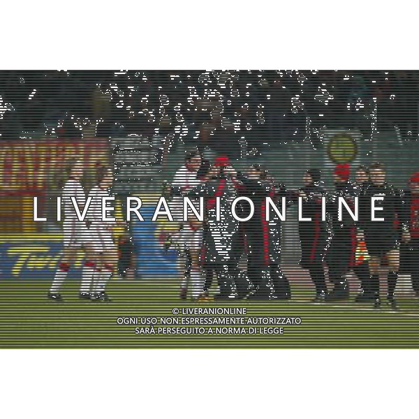 roma 22/01/04 roma-milan coppa italia tim cup nella foto esultanza nesta alessandro* foto fabrizio terruso / ag aldo liverani