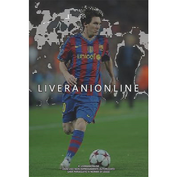 Champions League 2009/2010 Semifinale Ritorno Barcellona - 28.04.2010 Barcellona-Inter Nella Foto:MESSI LIONEL /Ph.Vitez-Ag. Aldo Liverani