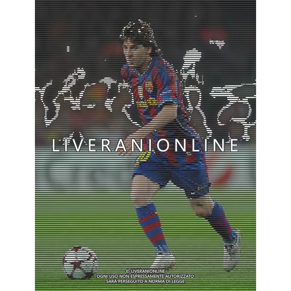 Champions League 2009/2010 Semifinale Ritorno Barcellona - 28.04.2010 Barcellona-Inter Nella Foto:MESSI LIONEL /Ph.Vitez-Ag. Aldo Liverani