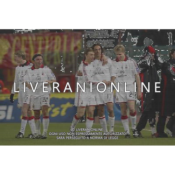 roma 22/01/04 roma-milan coppa italia tim cup nella foto esultanza nesta alessandro* foto fabrizio terruso / ag aldo liverani