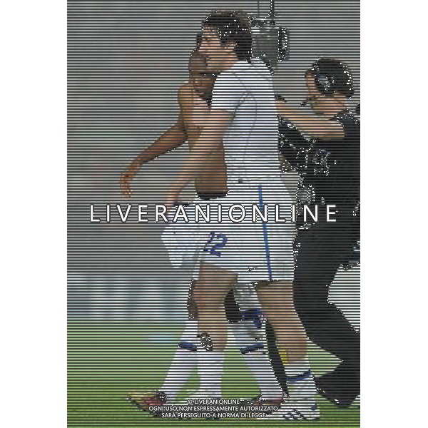 Champions League 2009/2010 Semifinale Ritorno Barcellona - 28.04.2010 Barcellona-Inter Nella Foto:MILITO DIEGO-ETO\'O SAMUEL /Ph.Vitez-Ag. Aldo Liverani