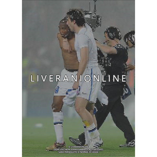 Champions League 2009/2010 Semifinale Ritorno Barcellona - 28.04.2010 Barcellona-Inter Nella Foto:MILITO DIEGO-ETO\'O SAMUEL /Ph.Vitez-Ag. Aldo Liverani