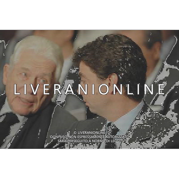 Torino-29-04-2010 Exor Assemblea Straordinaria degli Azionisti Nella foto : Gianluigi Gabetti e Andrea Agnelli ©Alessandro Falzone - Ag. Aldo Liverani sas