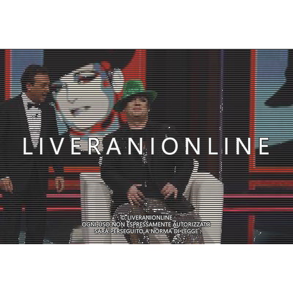 \' CHIAMBRETTI NIGHT\' nella foto: BOY GEORGE - Piero Chiambretti © Antonio Sorano - Ag. Aldo Liverani sas
