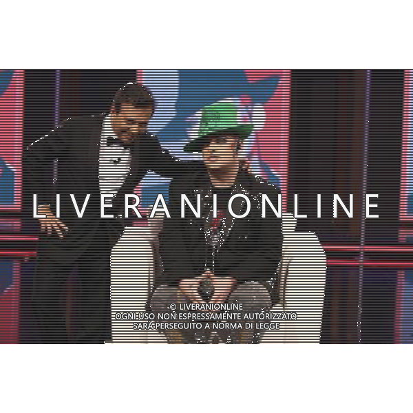 \' CHIAMBRETTI NIGHT\' nella foto: BOY GEORGE - Piero Chiambretti © Antonio Sorano - Ag. Aldo Liverani sas