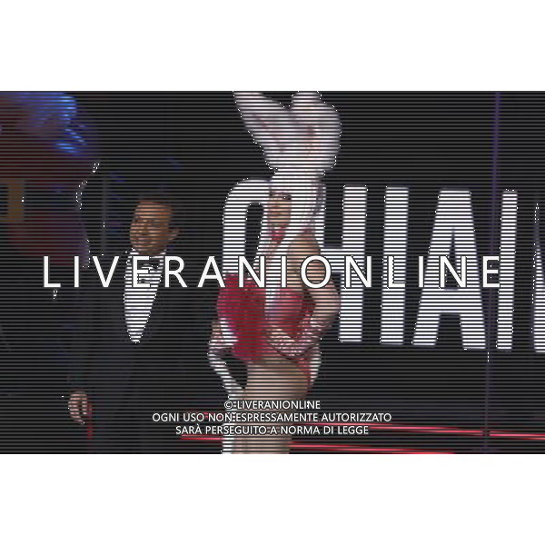 \' CHIAMBRETTI NIGHT\' nella foto: Micol RONCHI - Piero Chiambretti © Antonio Sorano - Ag. Aldo Liverani sas