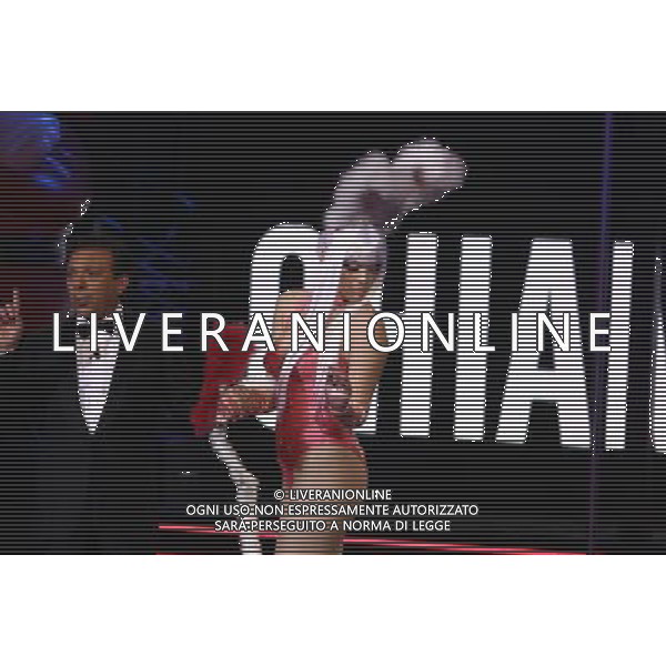 \' CHIAMBRETTI NIGHT\' nella foto: Micol RONCHI - Piero Chiambretti © Antonio Sorano - Ag. Aldo Liverani sas