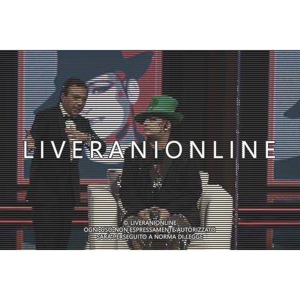 \' CHIAMBRETTI NIGHT\' nella foto: BOY GEORGE - Piero Chiambretti © Antonio Sorano - Ag. Aldo Liverani sas