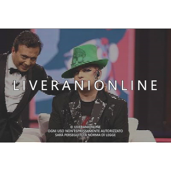\' CHIAMBRETTI NIGHT\' nella foto: BOY GEORGE - Piero Chiambretti © Antonio Sorano - Ag. Aldo Liverani sas