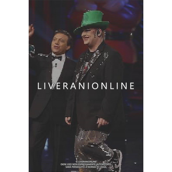 \' CHIAMBRETTI NIGHT\' nella foto: BOY GEORGE - Piero Chiambretti © Antonio Sorano - Ag. Aldo Liverani sas