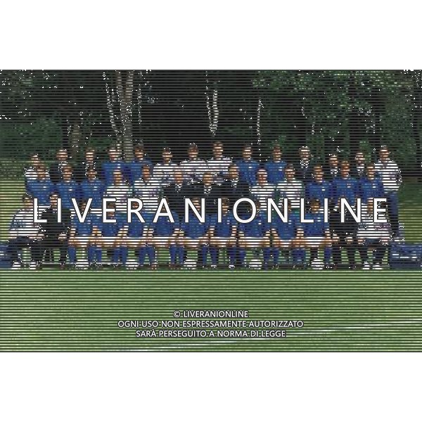 FORMAZIONI ITALIA CALCIO MONDIALE USA 1994 NELLA FOTO DINO BAGGIO MALDINI BUCCI PAGLIUCA MARCHEGIANI BERTI MINOTTI CASIRAGHI MUSSI ALBERTINI - SACCHI ANCELOTTI - CONTE APOLLONI TASSOTTI EVANI ZOLA SIGNORIMASSARO F.BARESI COSTACURTA DONADONI ROBERTO BAGGIO BANARRIVO PH.ARCHIVIO ALDO LIVERANI SAS