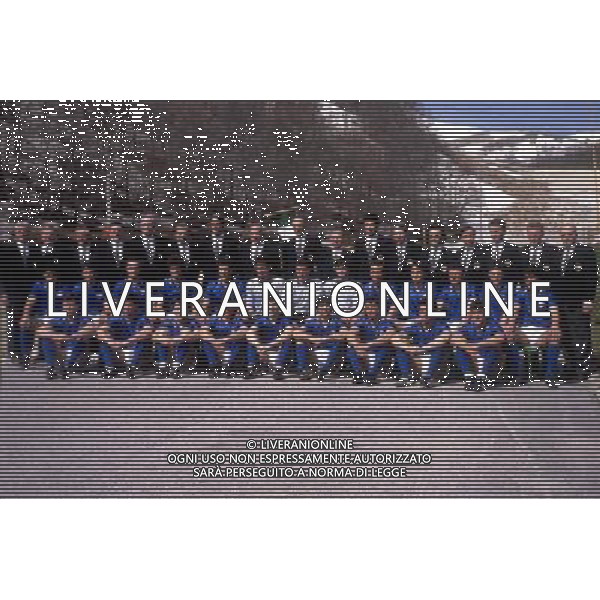 FORMAZIONI ITALIA CALCIO MONDIALE MESSICO 1986 NELLA FOTO FORMAZIONI ITALIA PH.ARCHIVIO ALDO LIVERANI SAS