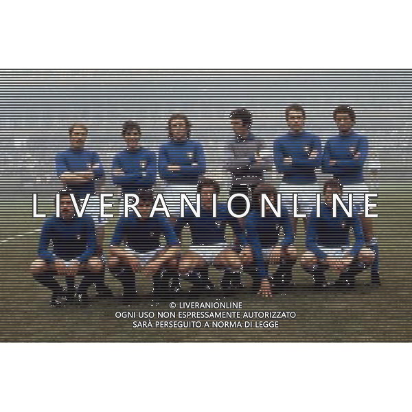 FORMAZIONI ITALIA CALCIO MONDIALE 1978 NELLA FOTO FORMAZIONI ITALIA PH.ARCHIVIO ALDO LIVERANI SAS