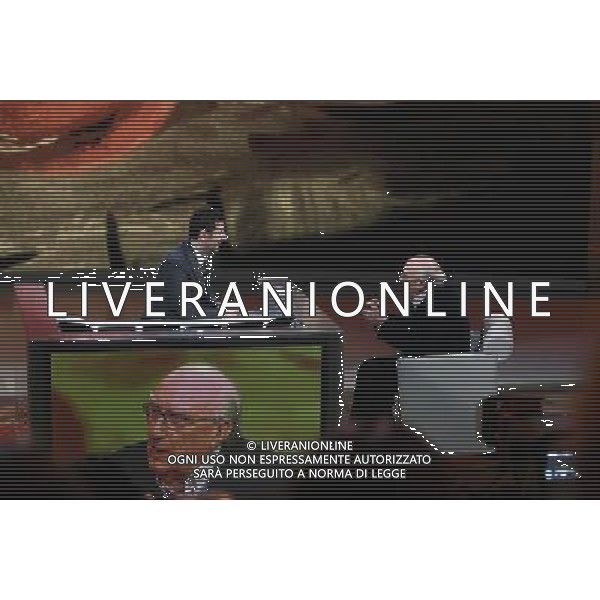 TRASMISSIONE TV: \' CHE TEMPO CHE FA\' nella foto: Fabio FAZIO - Andrea CAMILLERI © Antonio Sorano - Ag. Aldo Liverani sas