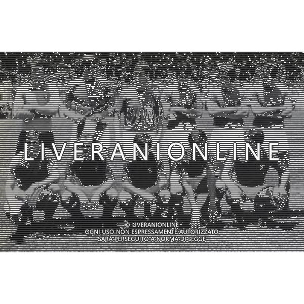 1970 world cup mexico italia mexico 4-1 toluca 14/6/1970 quarti di finale NELLA FOTO albertosi,facchetti,rosato,domenghini,boninsegna,riva,burgnich,mazzola,de sisti,cera,bertini AG ALDO LIVERANI