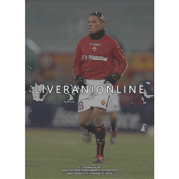 roma 22/01/04 roma-milan coppa italia tim cup nella foto wahab* foto pasquazi / ag aldo liverani