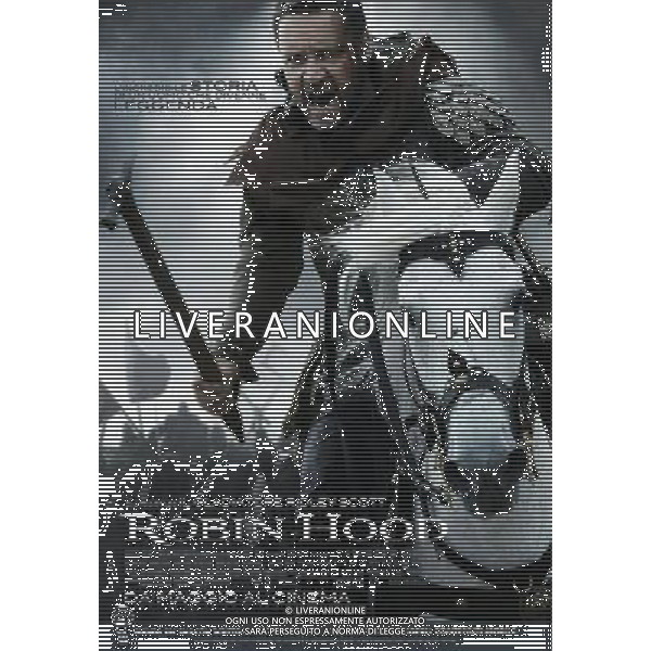 FILM Robin Hood 2010 NELLA FOTO Locandina AG ALDO LIVERANI