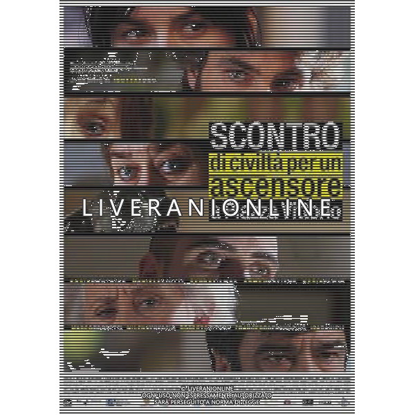 FILM Scontro di civilta\' per un ascensore a Piazza Vittorio 2010 NELLA FOTO Locandina AG ALDO LIVERANI