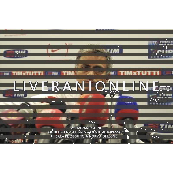 Conferenza stampa Inter per la finale di Coppa Italia Tim Cup a Roma 04/05/2010 nella foto: Jose\' MOURINHO ph. Corradetti / ©Agenzia Aldo Liverani Sas
