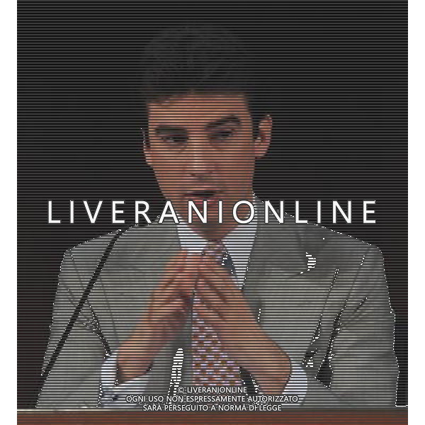 MILANO 5/5/2010 PALAZZO MEZZANOTTE P.zza AFFARI, 6 CONVEGNO ORGANIZZATO DA \'IL GIORNALE DELLE ASSICURAZIONI\' -ASSICURAZIONI E SISTEMA ITALIA. DALLA CRISI ALLA RIPRESA: SFIDE IMPRENDITORIALI E GESTIONI DEL RISCHIO- NELLA FOTO JACOPO MORELLI VICE PRESIDENTE CONFINDUSTRIA GIOVANI FOTO ROMANO/AG ALDO LIVERANI