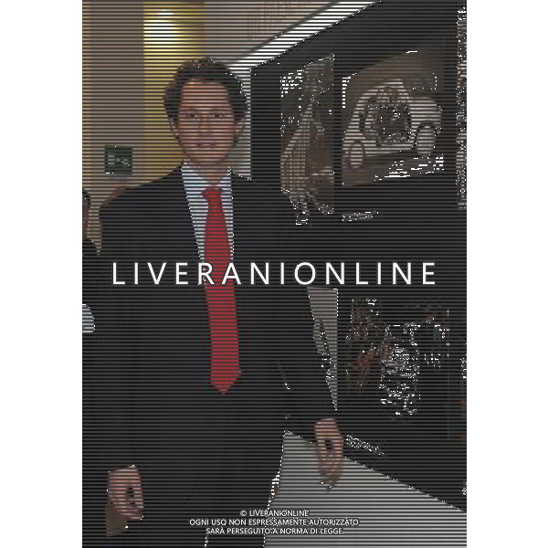 MILANO 5/5/2010 TRIENNALE VIALE ALEMAGNA INAUGURAZIONE MOSTRA FOTOGRAFICA DEDICATA AI 100 ANNI DELLA CONFINDUSTRIA NELLA FOTO JOHN ELKANN FOTO ROMANO/AG ALDO LIVERANI