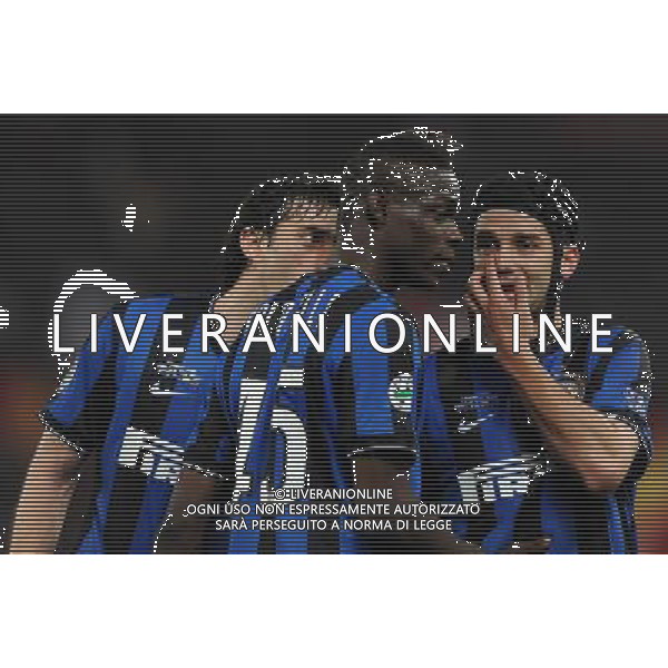 Coppa Italia TIM Cup 2009/2010 Finale Roma - 05.05.2010 Inter-Roma Nella Foto:BALOTELLI-MILITO-CHIVU /Ph.Vitez-Ag. Aldo Liverani
