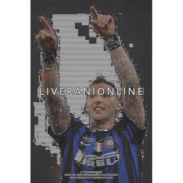 Roma - 05/05/2010 - Stadio Olimpico - Finale di TIM CUP 2009/2010 - Inter vs Roma - nella foto: l\'esultanza di materazzi a fine gara ph. Corradetti / ©Aldo Liverani Sas