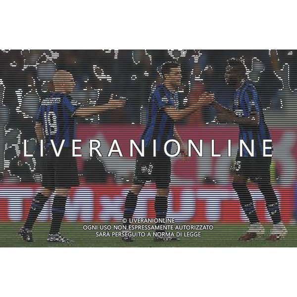 Coppa Italia TIM Cup 2009/2010 Finale Roma - 05.05.2010 Inter-Roma Nella Foto:BALOTELLI MARIO-THIAGO MOTTA-CAMBIASSO ESTEBAN /Ph.Vitez-Ag. Aldo Liverani