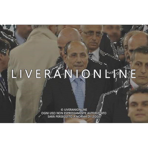 Roma - 05/05/2010 - Stadio Olimpico - Finale di TIM CUP 2009/2010 - Inter vs Roma - nella foto: Il presidente del Senato Renato SCHIFANI ph. Corradetti / ©Aldo Liverani Sas