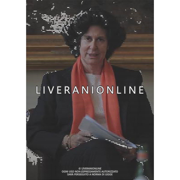 MILANO 7/5/2010 INTESA SAN PAOLO VIA ROMAGNOSI, 5 PRESENTAZIONE DELL\' INIZIATIVA -I LUOGHI DEL CUORE- 5° CENSIMENTO NAZIONALE DEL FAI NELLA FOTO MARIA BORLETTI BUITONI PRESIDENTE FAI FOTO ROMANO)AG ALDO LIVERANI
