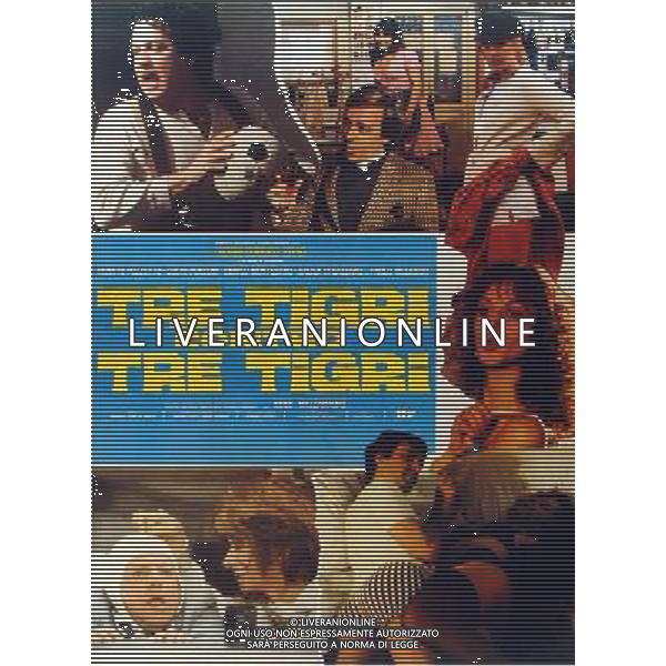 FILM\'TRE TIGRI CONTRO TRE TIGRI\' NELLA FOTO LOCANDINA AG ALDO LIVERANI