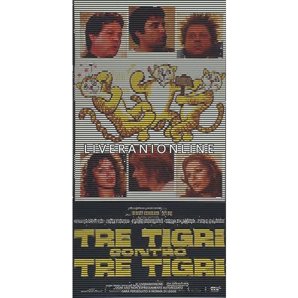 FILM\'TRE TIGRI CONTRO TRE TIGRI\' NELLA FOTO LOCANDINA AG ALDO LIVERANI