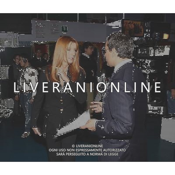 TRASMISSIONE TV: \' L\'ULTIMA PAROLA\' nela foto: Michela Vittoria BRAMBILLA - Gianluigi PARAGONE © ANTONIO SORANO - AG. ALDO LIVERANI SAS
