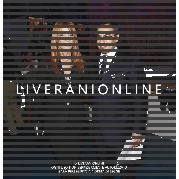 TRASMISSIONE TV: \' L\'ULTIMA PAROLA\' nela foto: Michela Vittoria BRAMBILLA - Gianluigi PARAGONE © ANTONIO SORANO - AG. ALDO LIVERANI SAS
