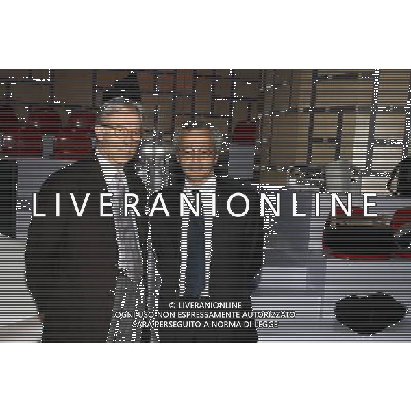 TRASMISSIONE TV: \' L\'ULTIMA PAROLA\' nela foto: Vittorio FELTRI - Enrico MENTANA © ANTONIO SORANO - AG. ALDO LIVERANI SAS