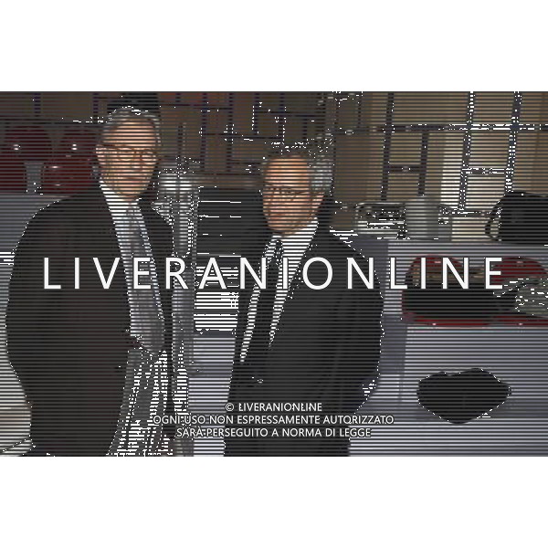 TRASMISSIONE TV: \' L\'ULTIMA PAROLA\' nela foto: Vittorio FELTRI - Enrico MENTANA © ANTONIO SORANO - AG. ALDO LIVERANI SAS