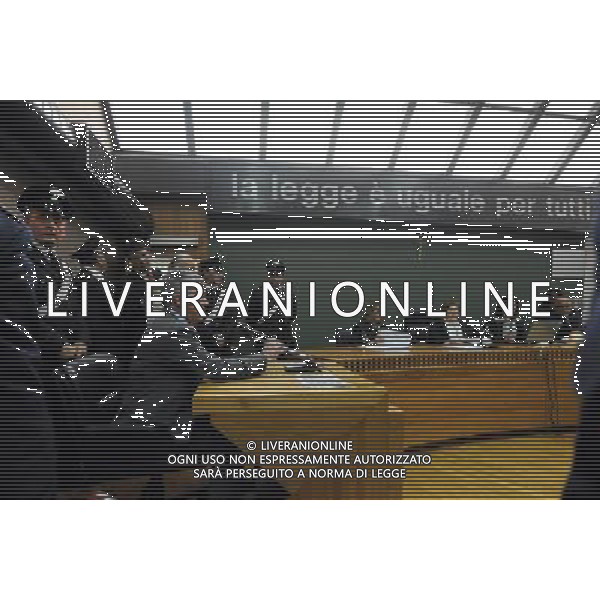 11/05/2010 NAPOLI SPORT CALCIO PALAZZO DI GIUSTIZIA - UDIENZA CALCIOPOLI NELLA FOTO L\'ALLENATORE DEL CHELSEA CARLO ANCELOTTI FOTO mosca/.AG LIVERANI SAS