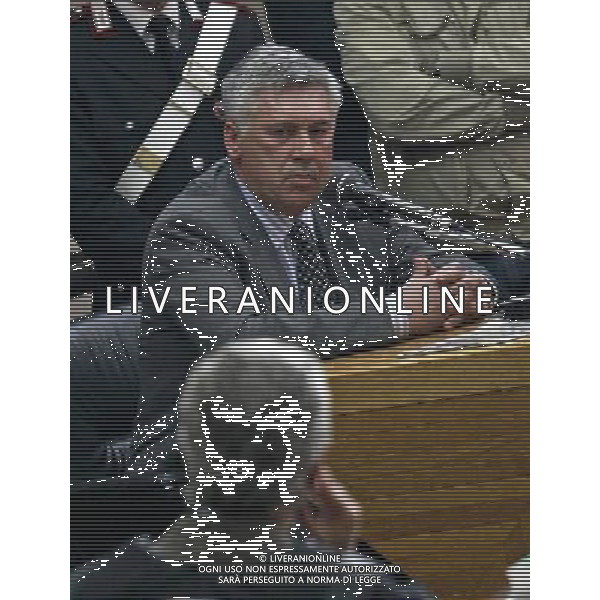 11/05/2010 NAPOLI SPORT CALCIO PALAZZO DI GIUSTIZIA - UDIENZA CALCIOPOLI NELLA FOTO L\'ALLENATORE DEL CHELSEA CARLO ANCELOTTI FOTO mosca/.AG LIVERANI SAS
