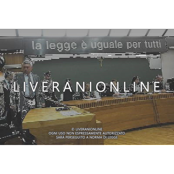 11/05/2010 NAPOLI SPORT CALCIO PALAZZO DI GIUSTIZIA - UDIENZA CALCIOPOLI NELLA FOTO L\'ALLENATORE DEL CHELSEA CARLO ANCELOTTI FOTO mosca/.AG LIVERANI SAS