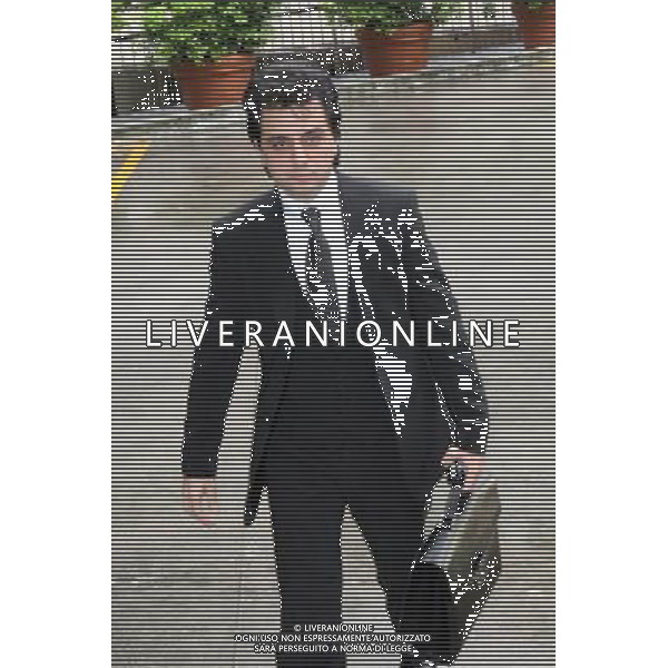 12/05/2010 MILANO SPORT CALCIO LEGA CALCIO ASSEMBLEA DELLE SOCIETA\' DELLA SERIE A TIM NELLA FOTO l\'avvocato della Juventus, Michele Briamonte PH.FIOCHI/ALDO LIVERANI SAS