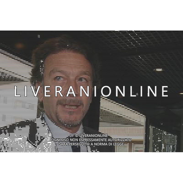 12/05/2010 MILANO SPORT CALCIO LEGA CALCIO ASSEMBLEA DELLE SOCIETA\' DELLA SERIE A TIM NELLA FOTO MASSIMO CELLINO PH.FIOCHI/ALDO LIVERANI SAS