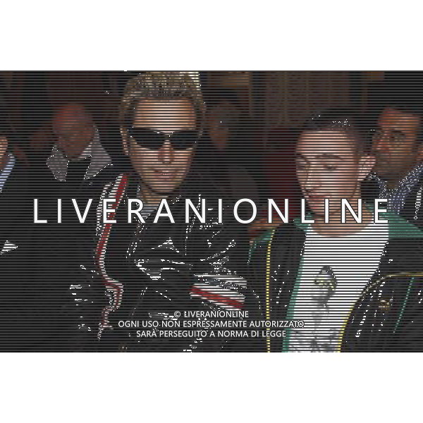 Presentazione del Primo Derby della Madonnina, triangolare di calcio di beneficenza tra personaggi dello sport e dello spettacolo simpatizzanti di Milan, Inter e Juventus. Milano - Arena Civica Brera nella foto: DJ RINGO - CIRO PETRONE © Antonio Sorano - Ag. Aldo Liverani sas