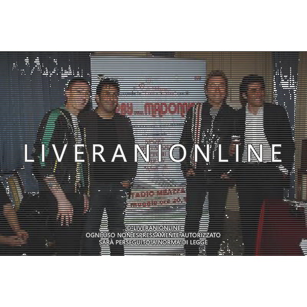 Presentazione del Primo Derby della Madonnina, triangolare di calcio di beneficenza tra personaggi dello sport e dello spettacolo simpatizzanti di Milan, Inter e Juventus. Milano - Arena Civica Brera nella foto: Ciro PETRONE - DJ RINGO - Assessore Alan RIZZI © Antonio Sorano - Ag. Aldo Liverani sas