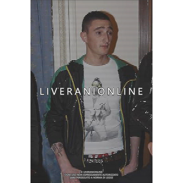 Presentazione del Primo Derby della Madonnina, triangolare di calcio di beneficenza tra personaggi dello sport e dello spettacolo simpatizzanti di Milan, Inter e Juventus. Milano - Arena Civica Brera nella foto: Ciro PETRONE © Antonio Sorano - Ag. Aldo Liverani sas